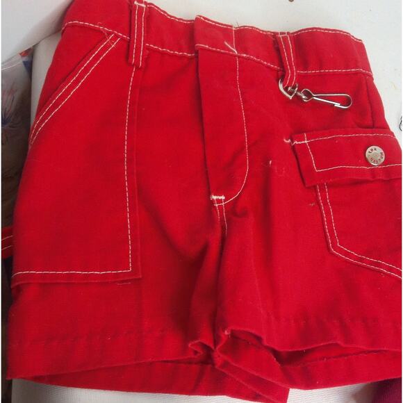 Vintage Little Girls Shorts HealthTex Sears SET OF 3 READ - Picture 5 of 6